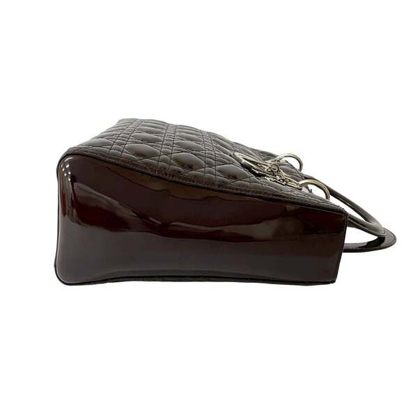 CHRISTIAN DIOR Brown Leather Shoulder Bag - Picture 6 of 10